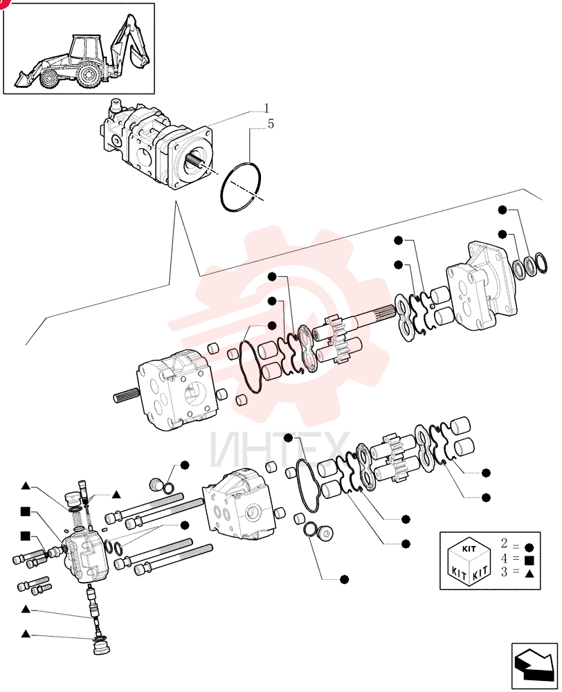 HYDRAULIC PUMP,40.26 CC