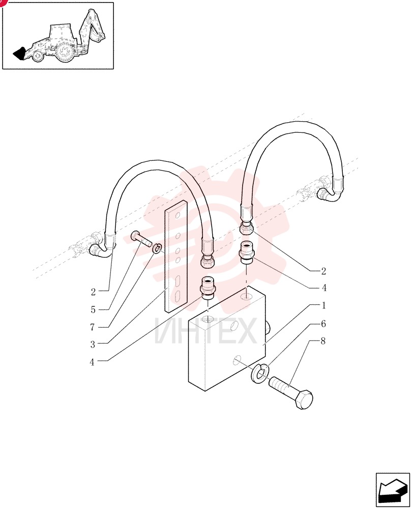 HYDRAULIC VALVE 85820844
