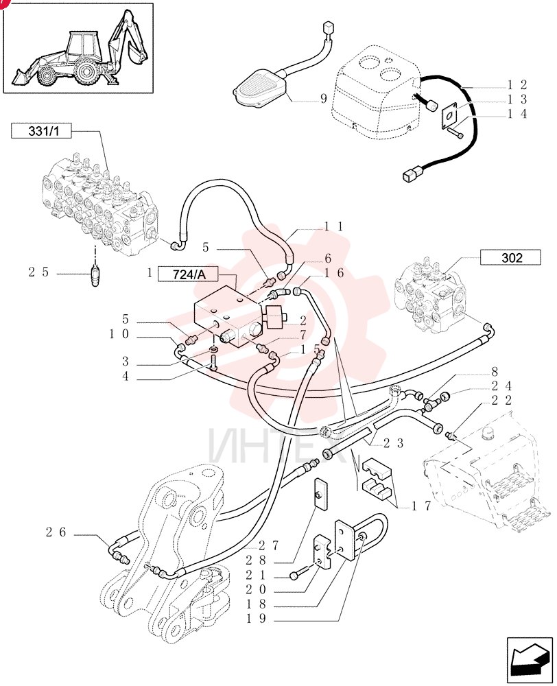 HYDRAULIC VALVE 85801210 (1)