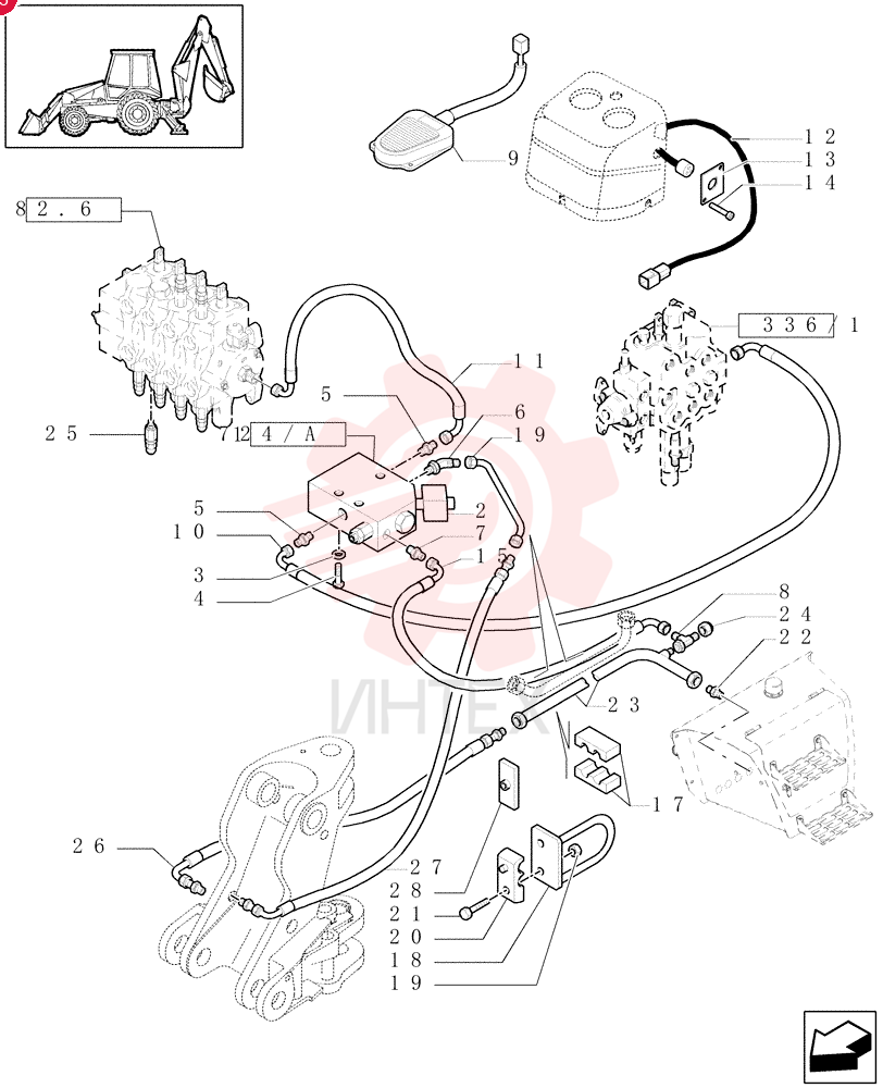 HYDRAULIC VALVE 85801210 (2)