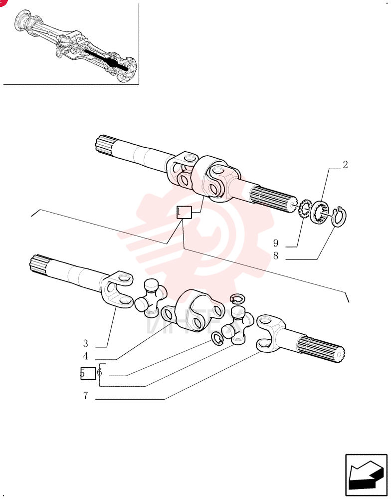 ARTICULATED SHAFT