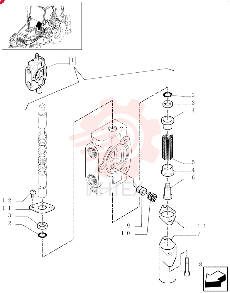 HYD VALVE SECTION