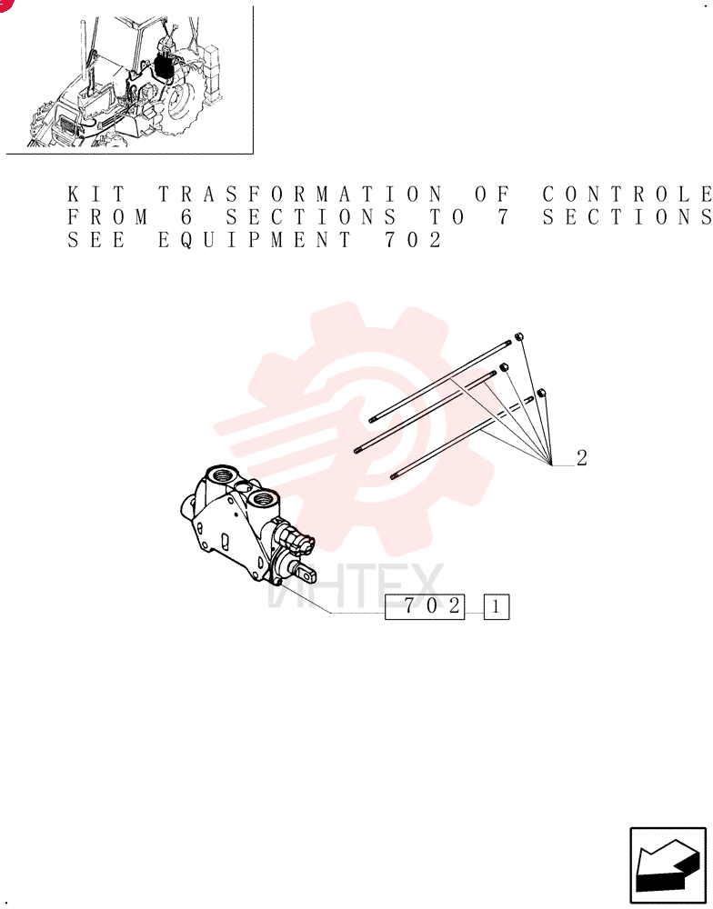 HYD VALVE SECTION