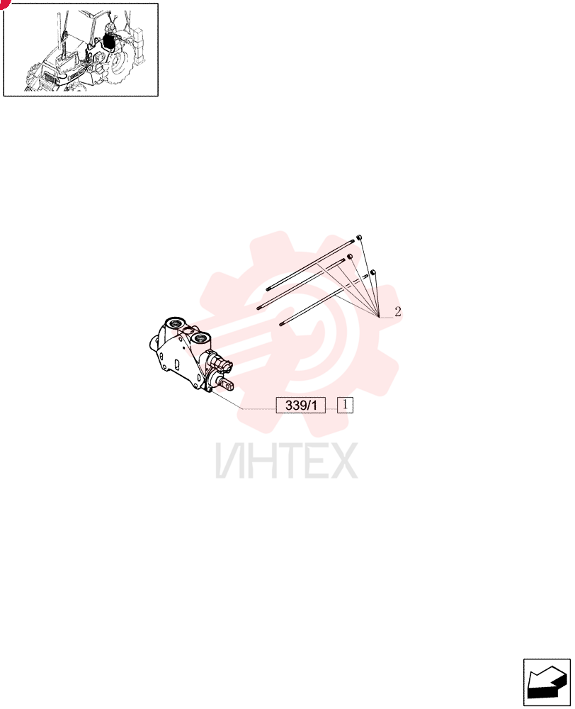 HYD VALVE SECTION