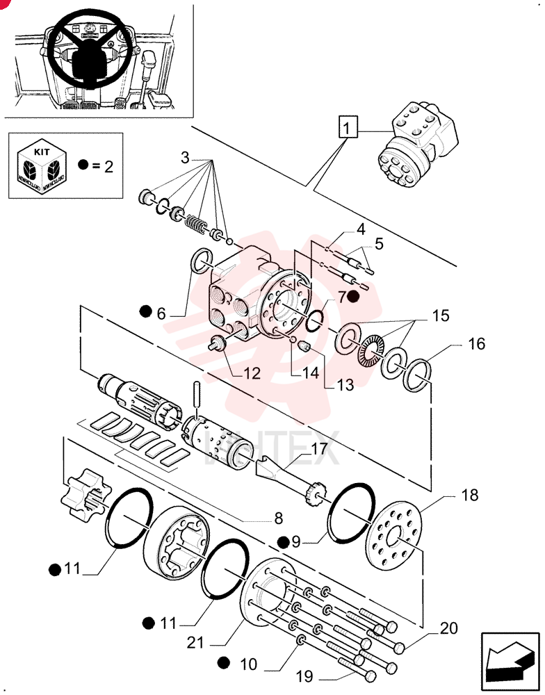 HYDRAULIC STEERING