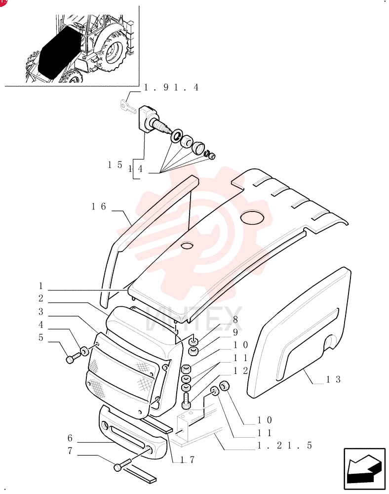 ENGINE HOOD PANEL