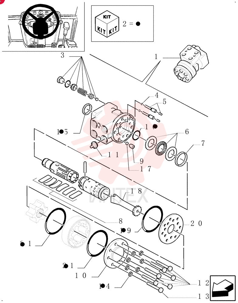 HYDRAULIC STEERING