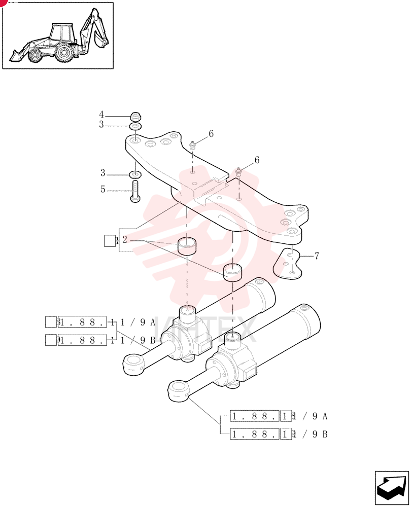 RETAINING PLATE 85818900