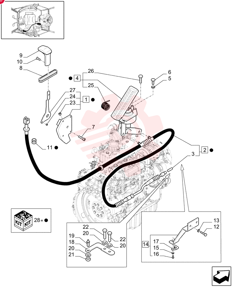 THROTTLE 84221360