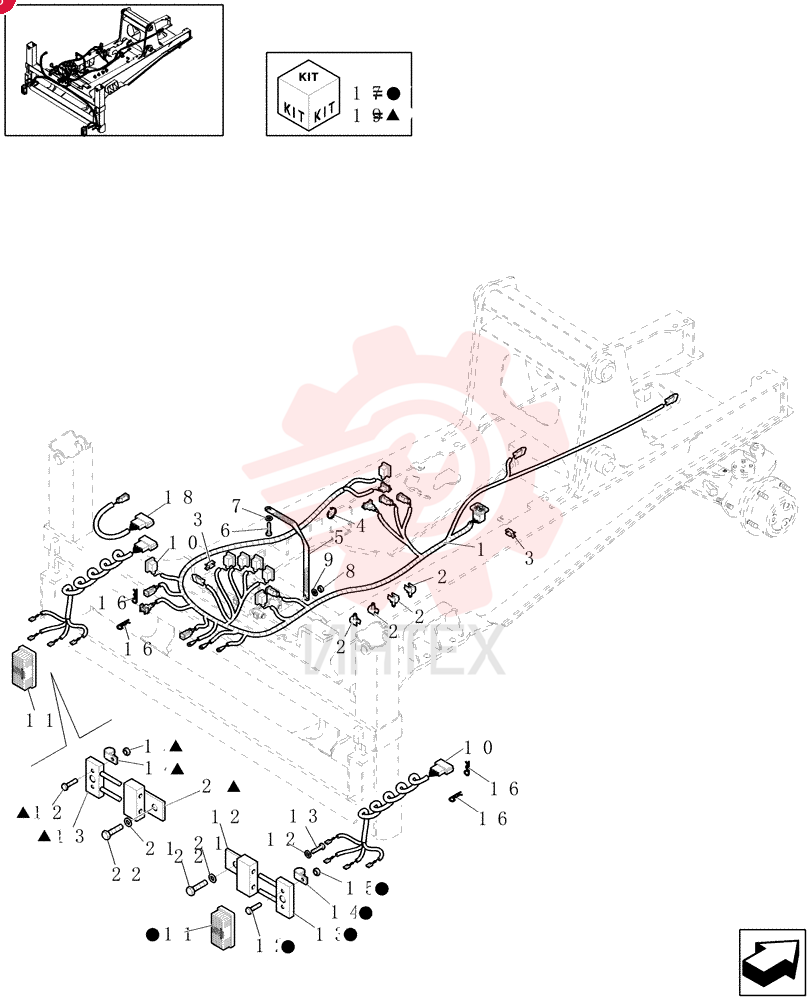 WIRE HARNESS 87406407 (3)