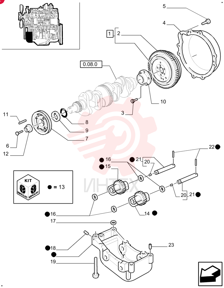ENGINE FLYWHEEL
