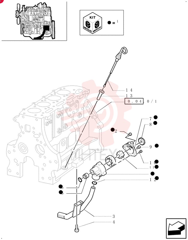 ENGINE OIL PUMP