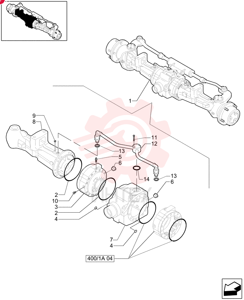 REAR AXLE