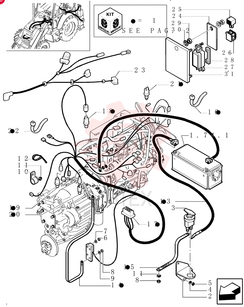 ELECTRIC CABLE 85805529 (2)