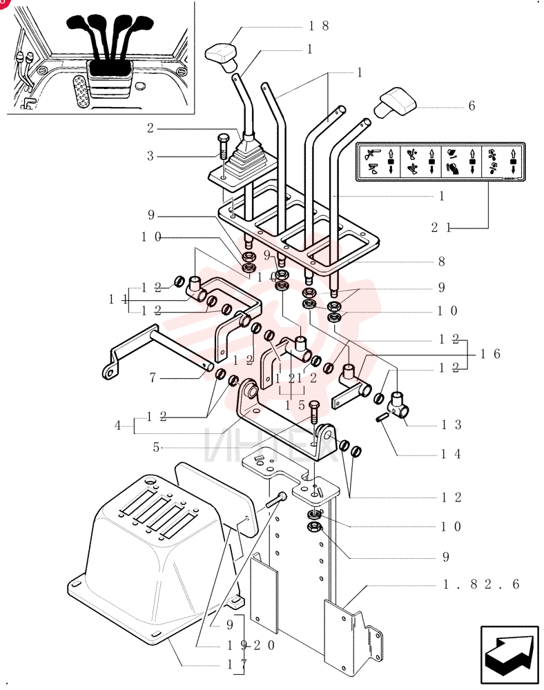 LEVER 85804780