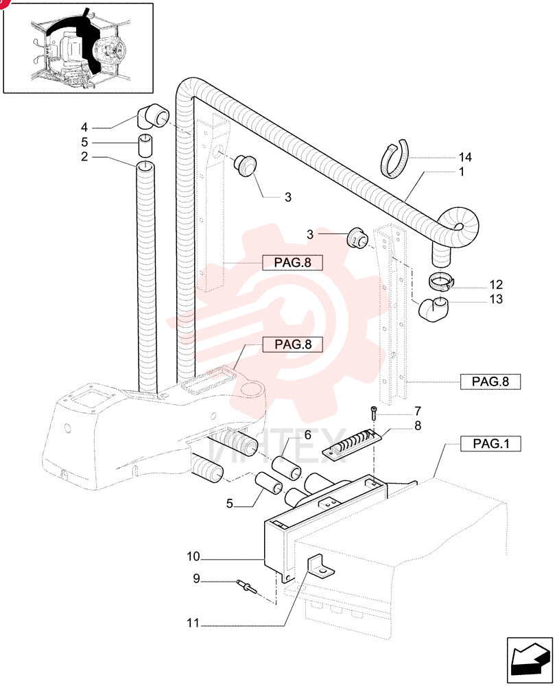AIR DUCT 85819576
