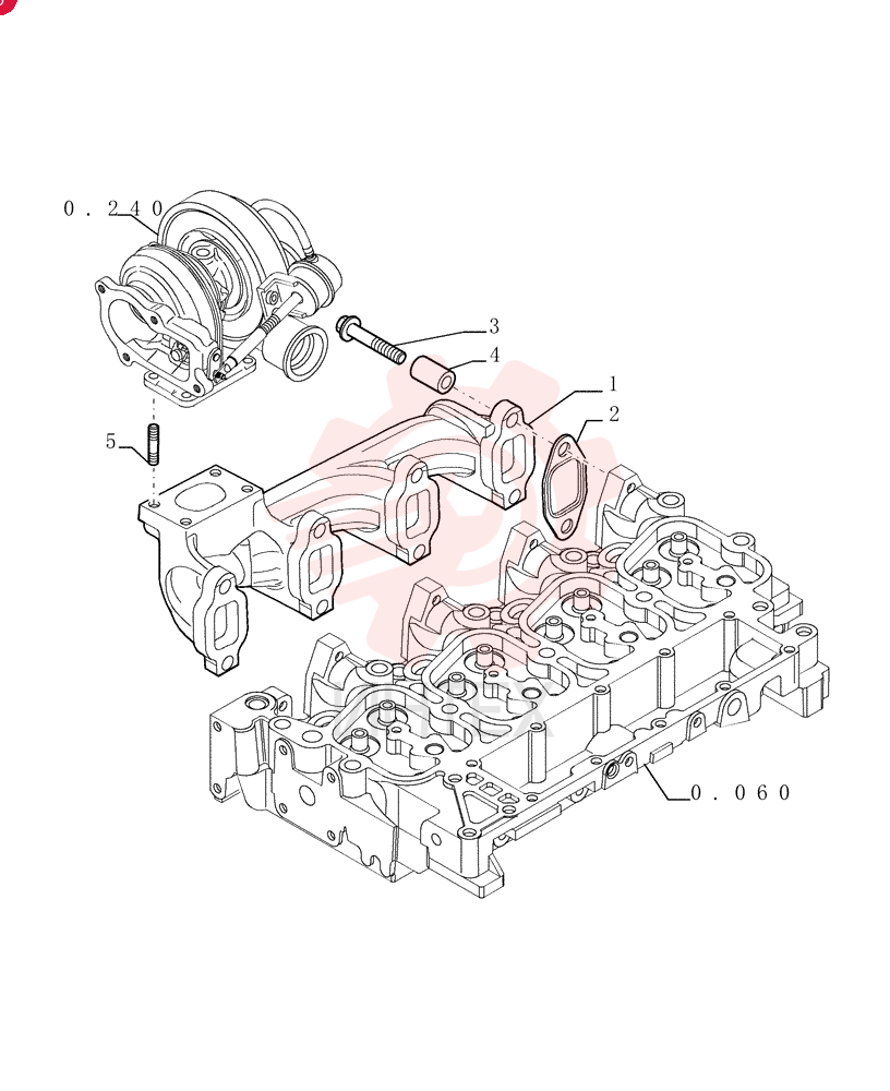 EXHAUST MANIFOLD 4895273