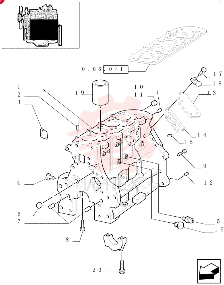 CYLINDER BLOCK