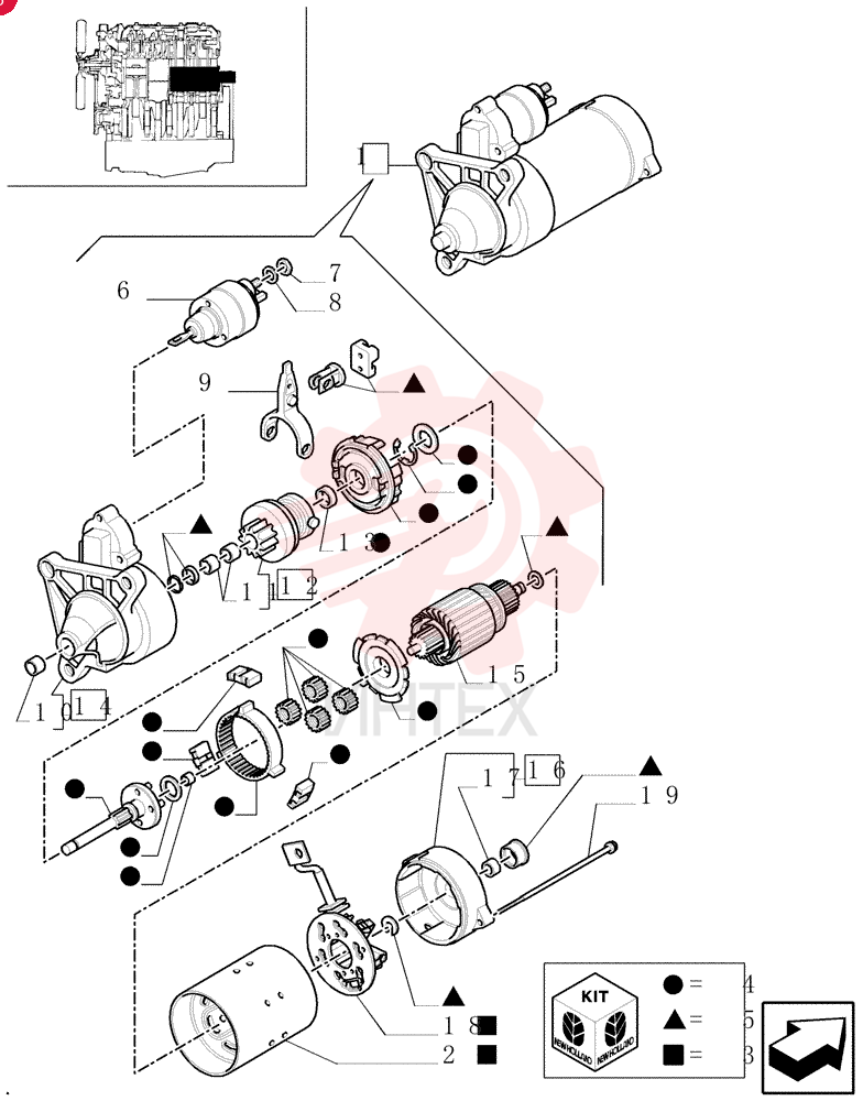 STARTER MOTOR