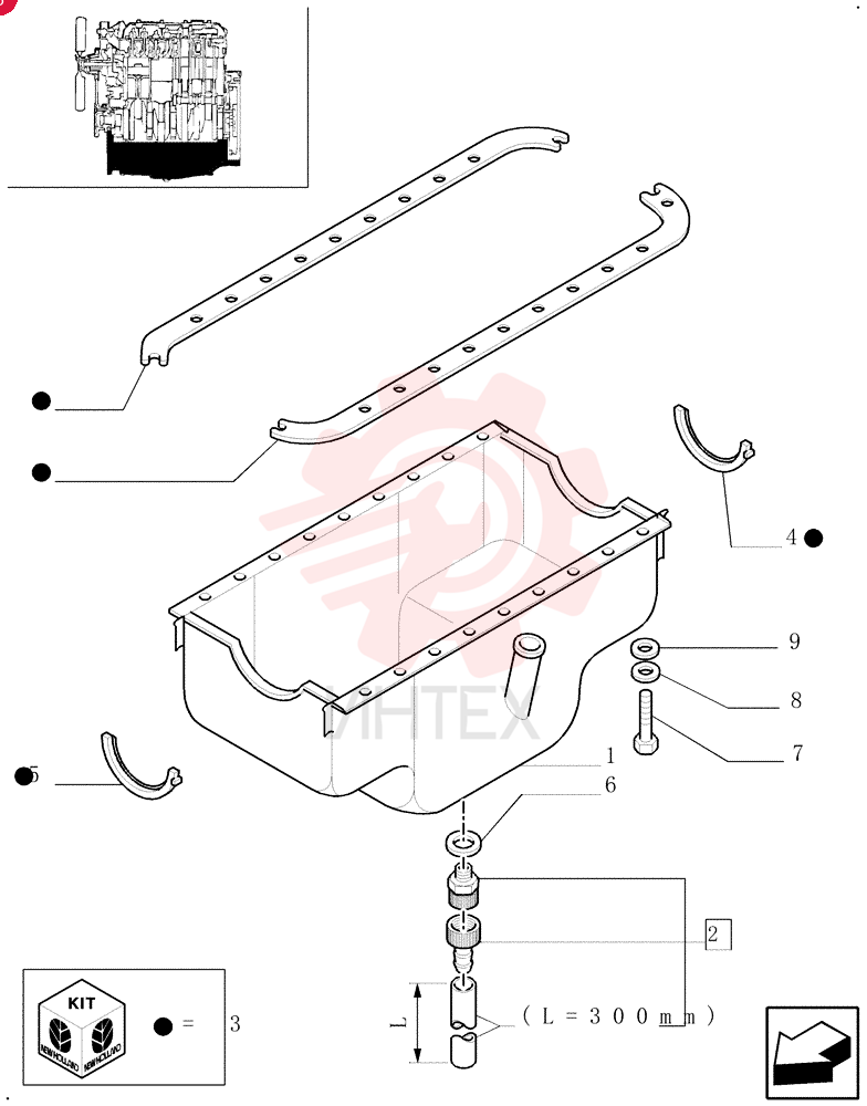 ENGINE OIL PAN