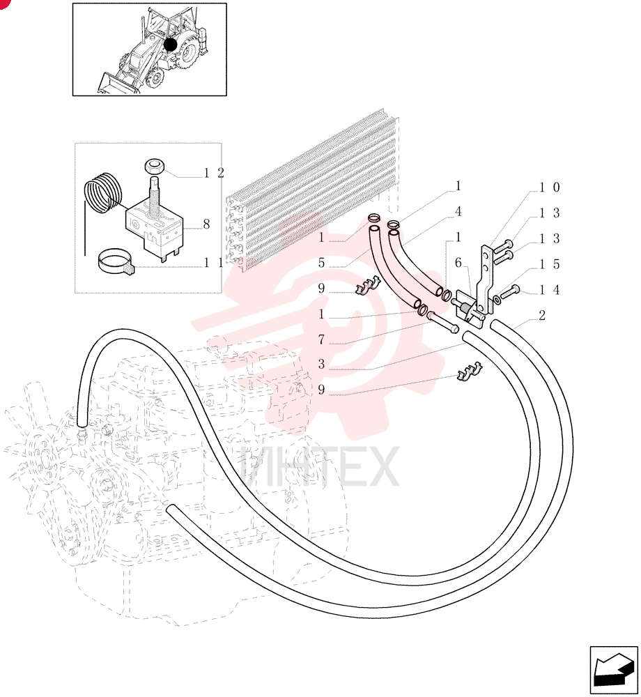 HOSE CLAMP,0.56" - 1.06", Worm Gear