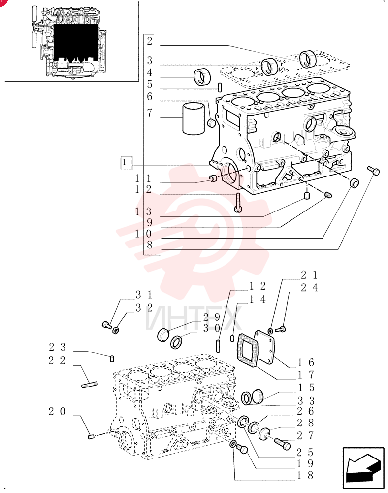 CYLINDER BLOCK