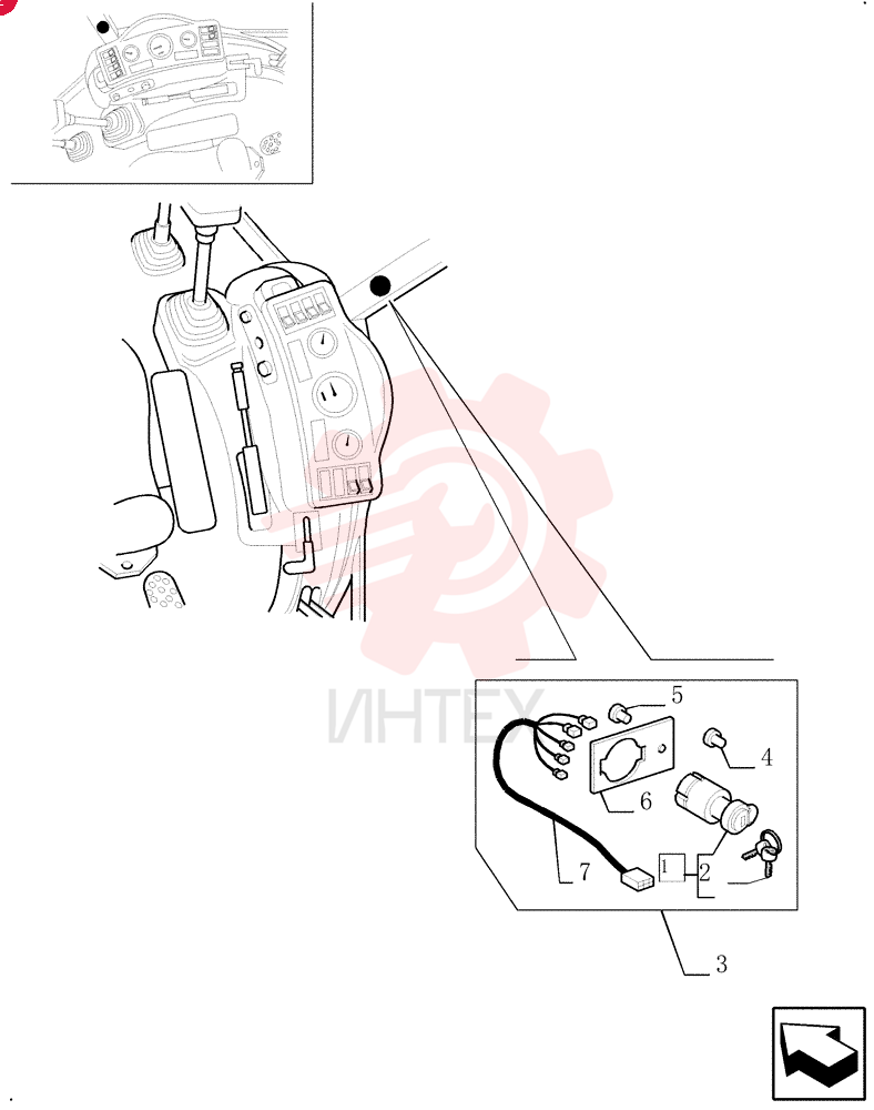 IGNITION SWITCH,10 Pins