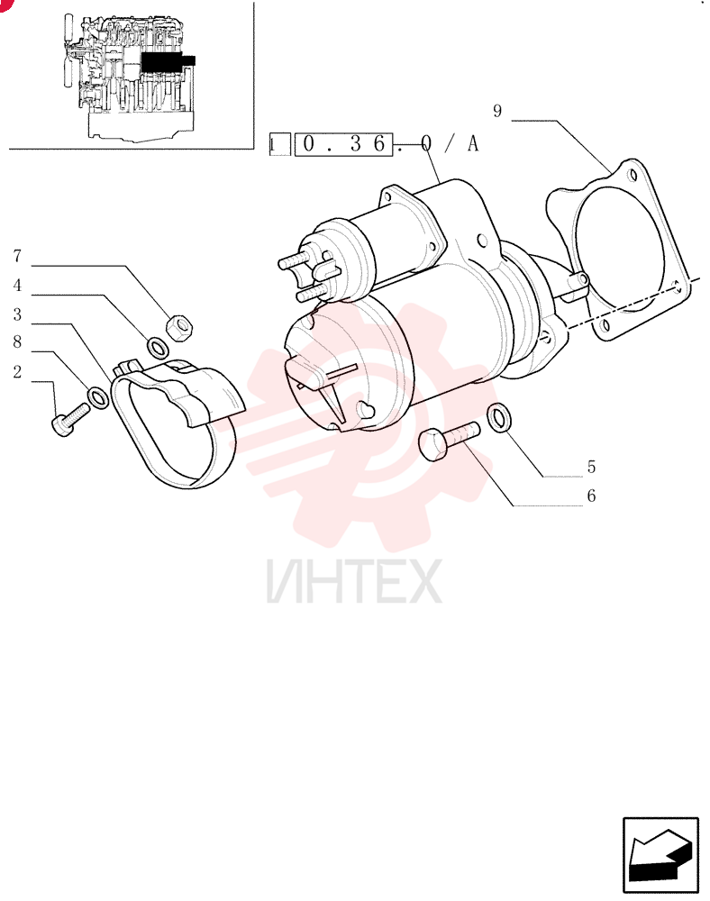STARTER MOTOR