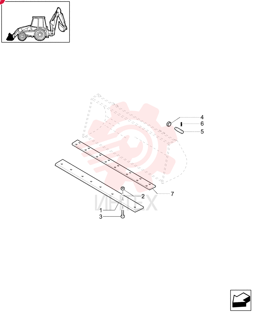 CUTTING EDGE,Reversible, 8 Holes, 200mm W x 2250mm L 85801161 (1)