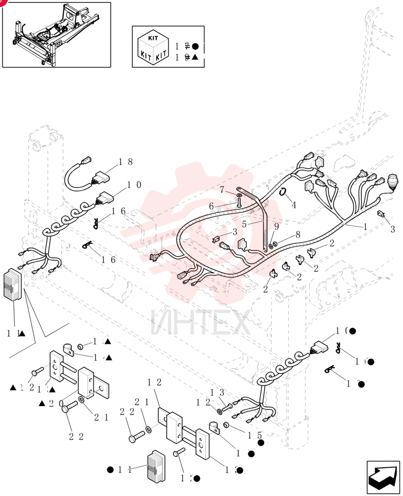 HARNESS 87544169