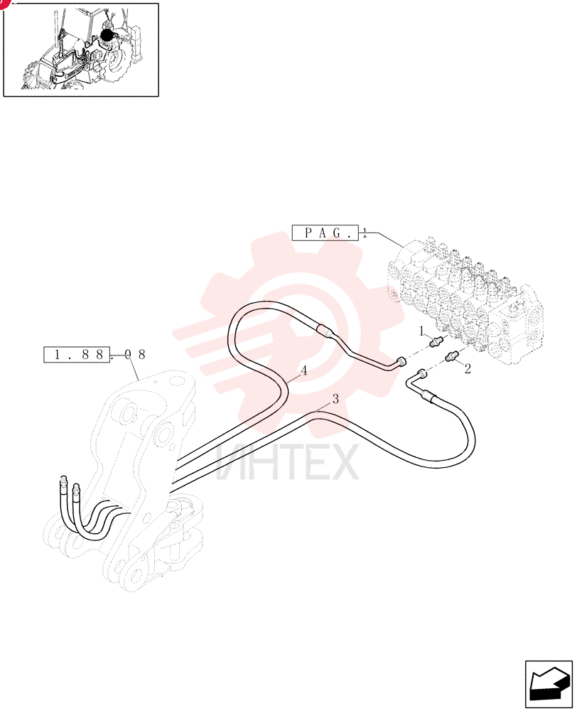 HYD CONNECTOR 390938S36 (2)
