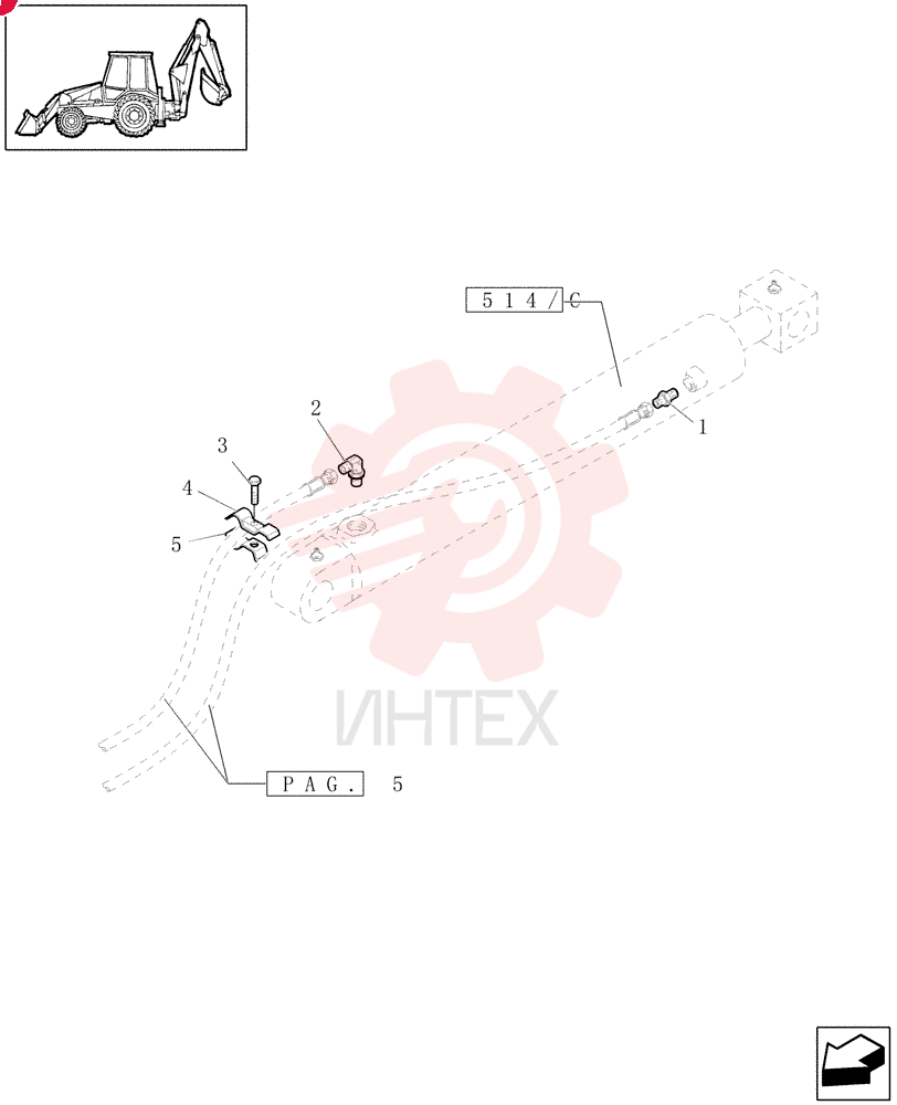HYD CONNECTOR 390938S36 (3)