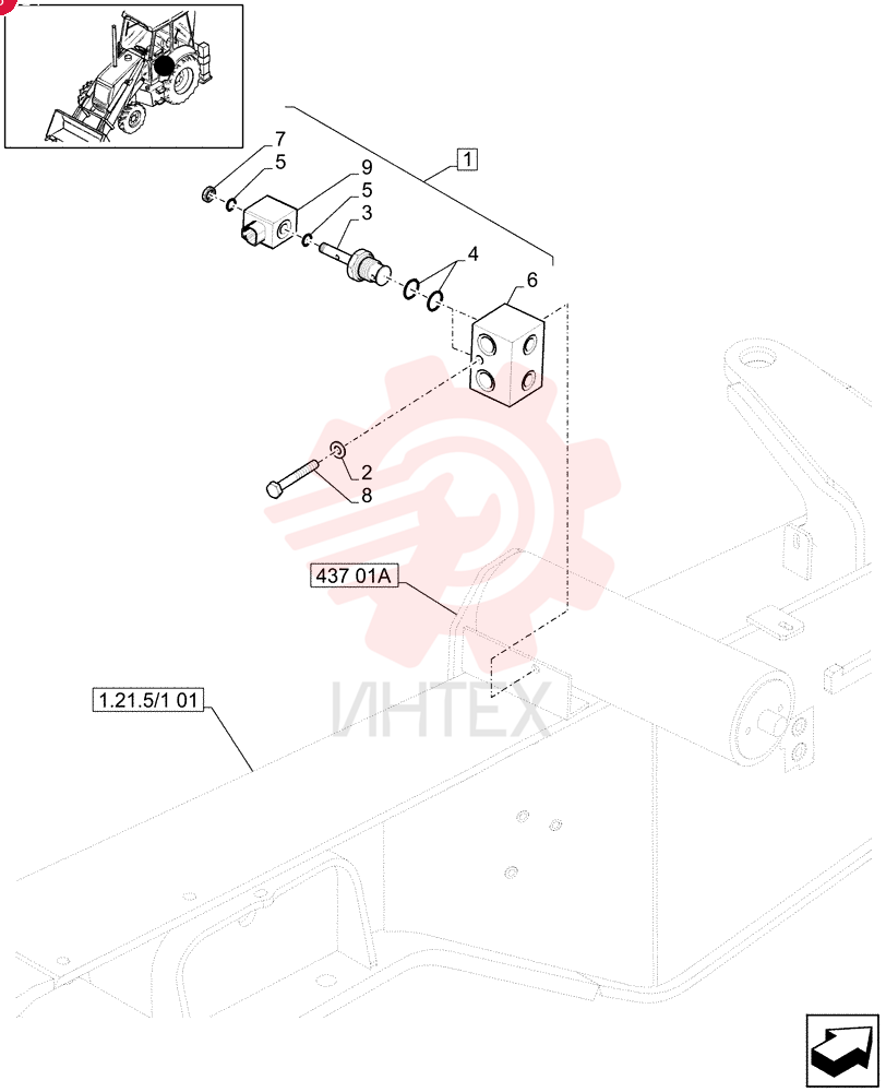HYDRAULIC VALVE 87358817