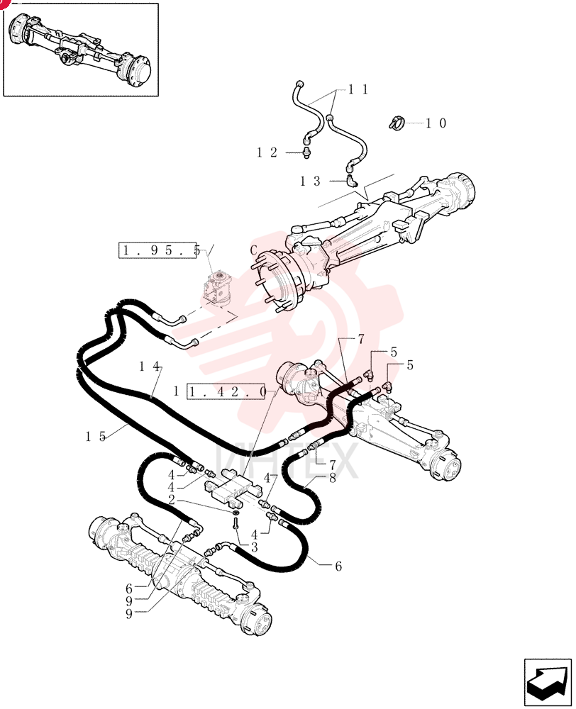 HYDRAULIC VALVE 85805232