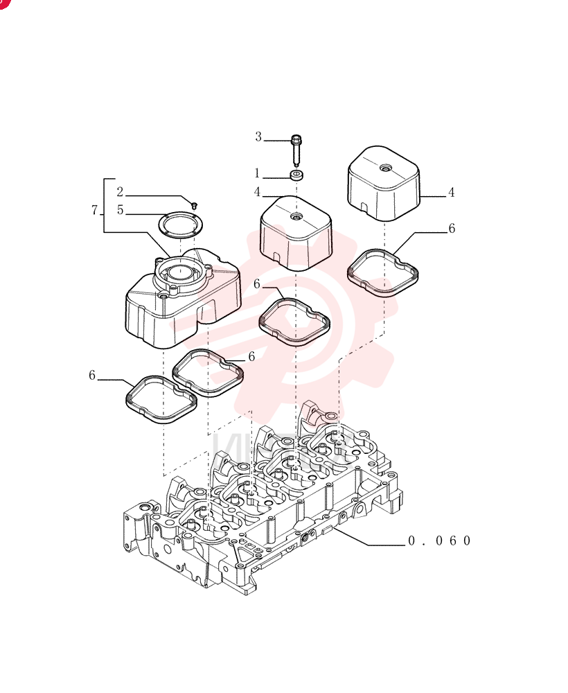 ISOLATOR,10.2mm ID x 19mm OD x 10.1mm L