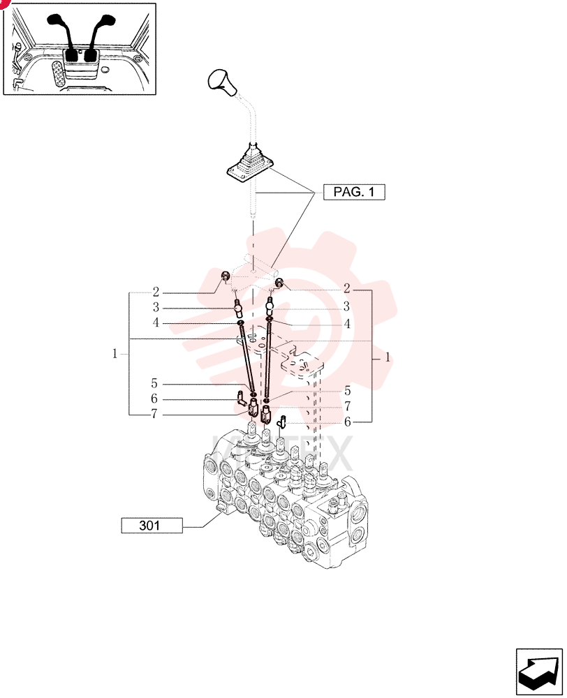 TIE-ROD,M16 x 1.5 x mm