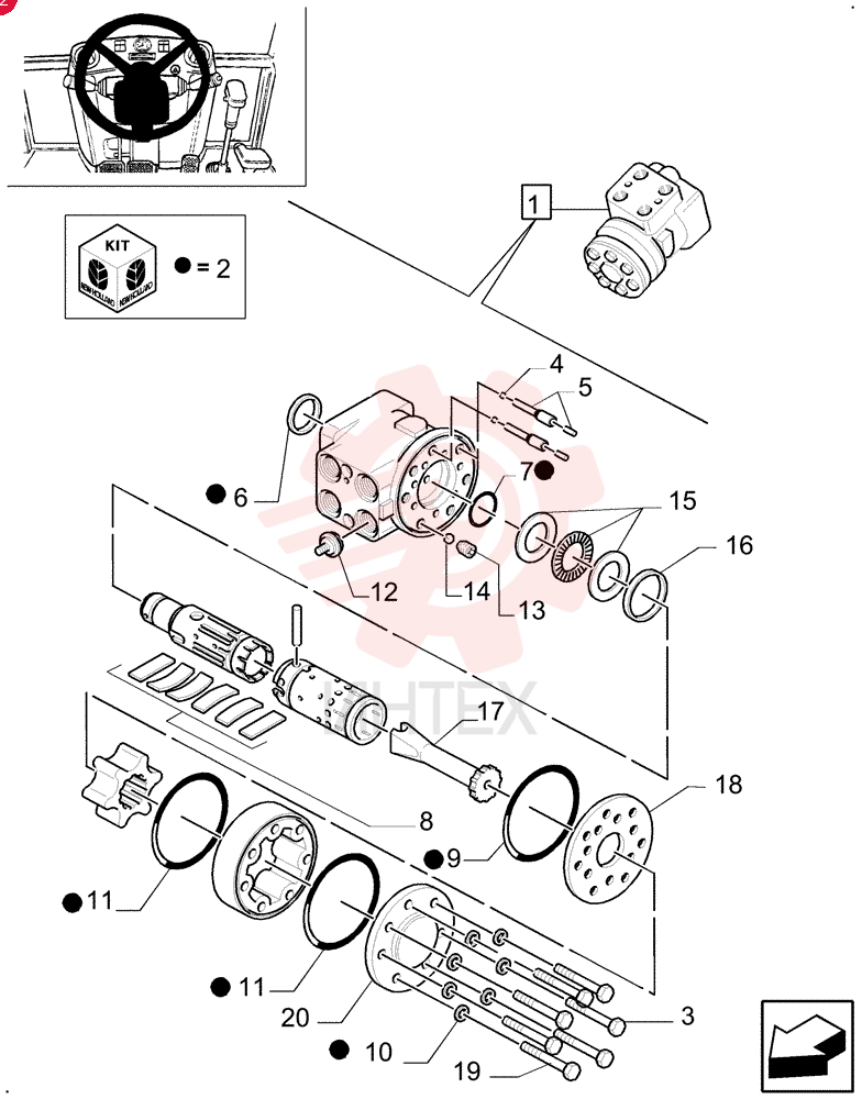 HYDRAULIC STEERING