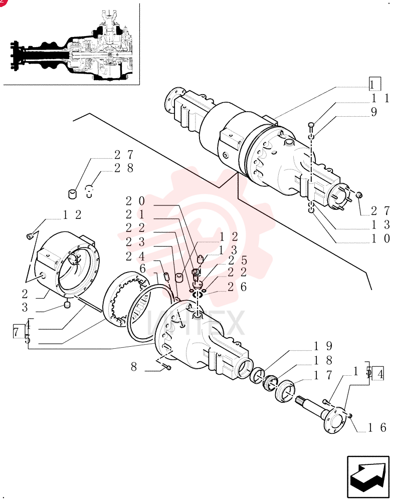 REAR AXLE