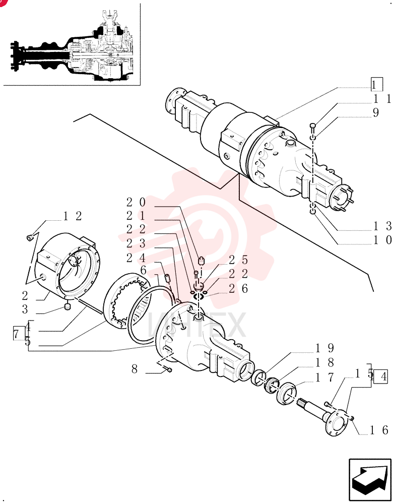 REAR AXLE