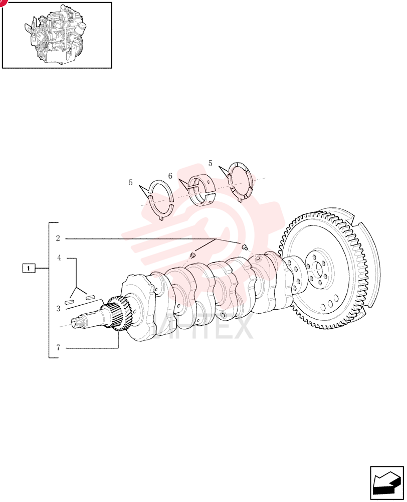 CRANKSHAFT 4796470