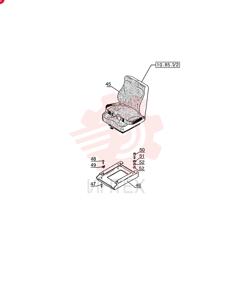 DRIVER SEAT 85814380