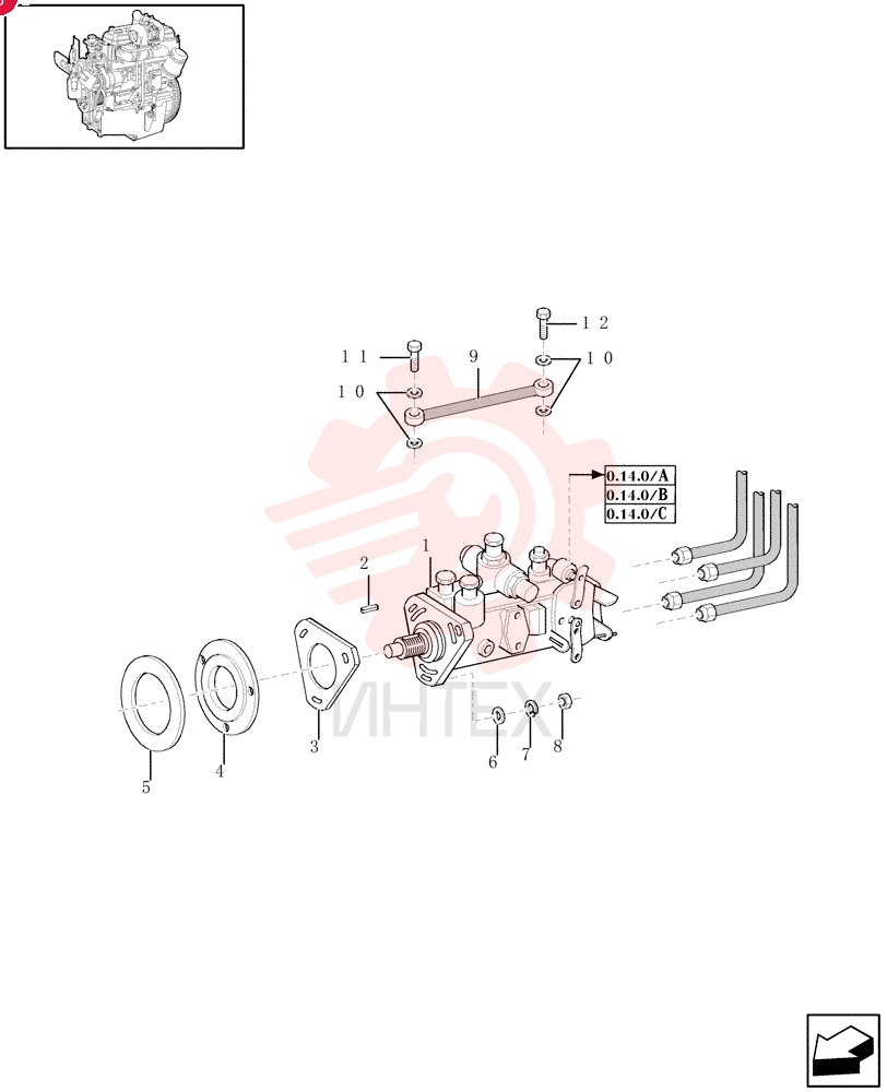 FUEL INJECTION PUMP 500307410