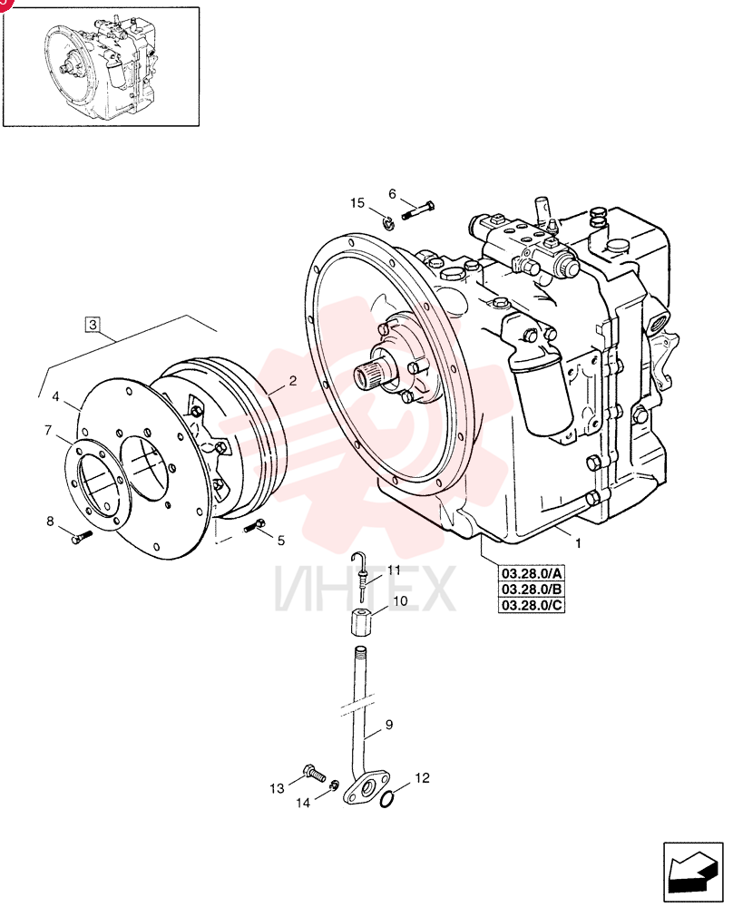 GEARBOX 85806261