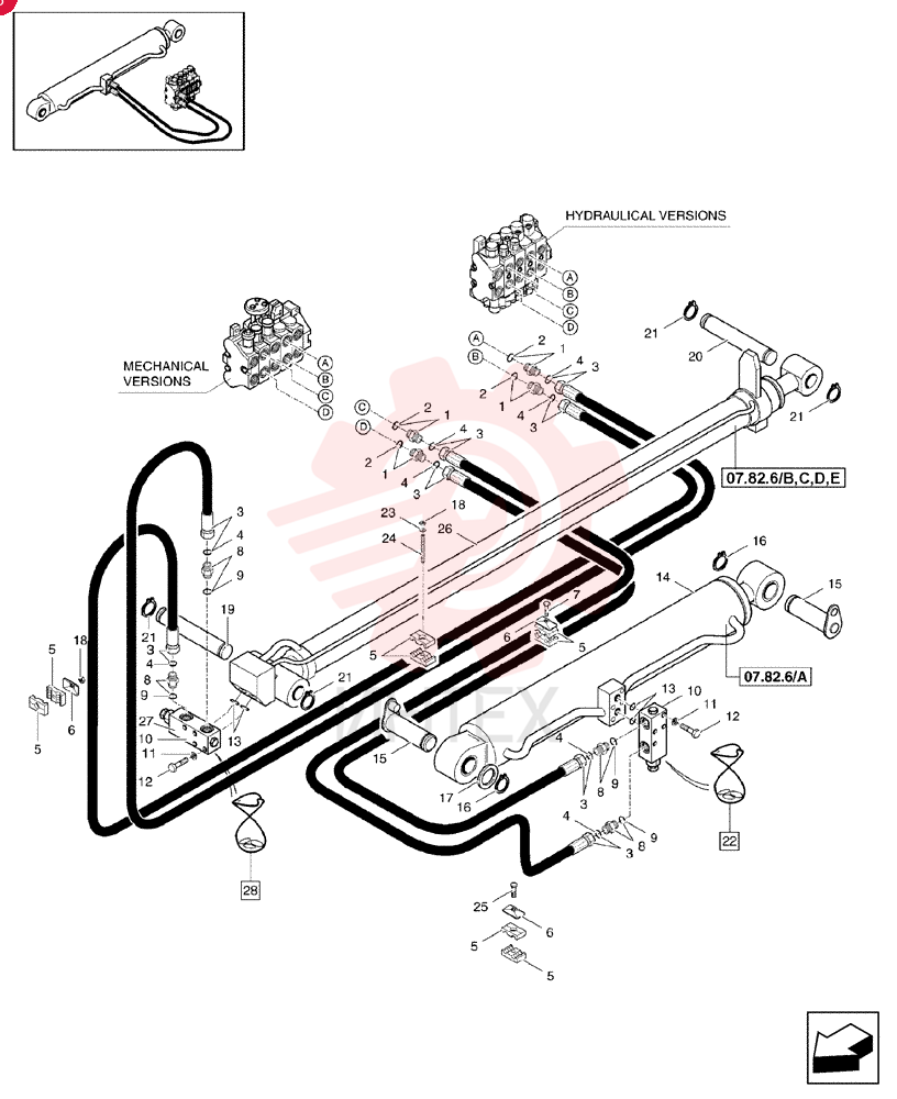 HYD CONNECTOR 85806430 (2)