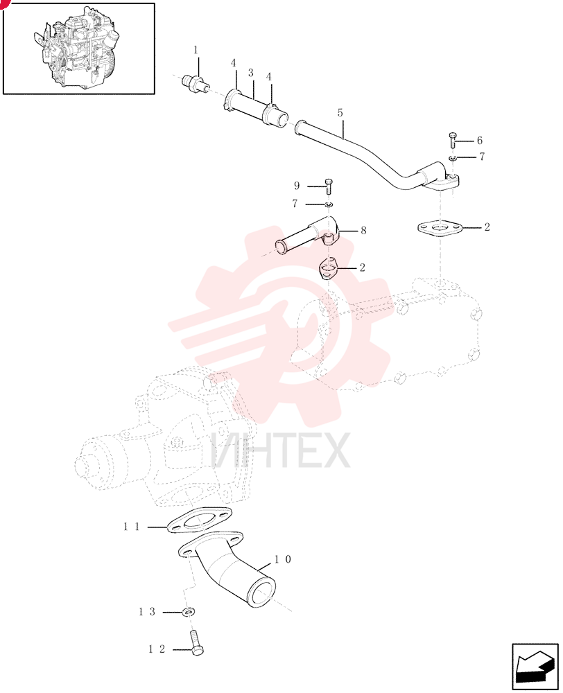 HYD CONNECTOR 98418647