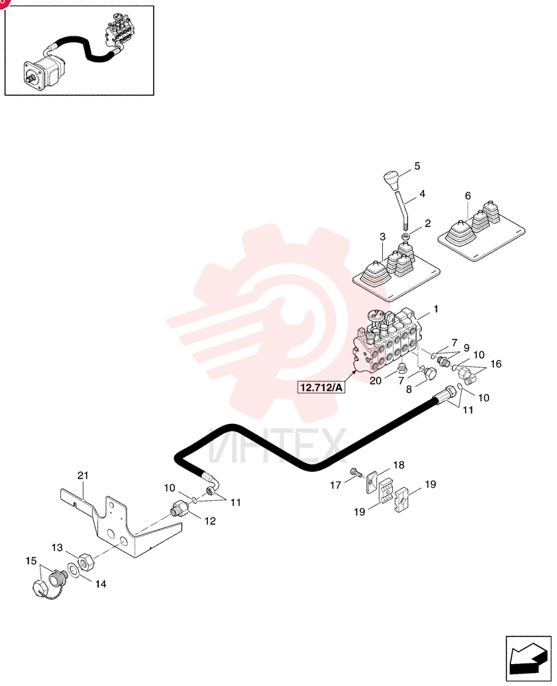 HYDRAULIC VALVE 85807527 (1)