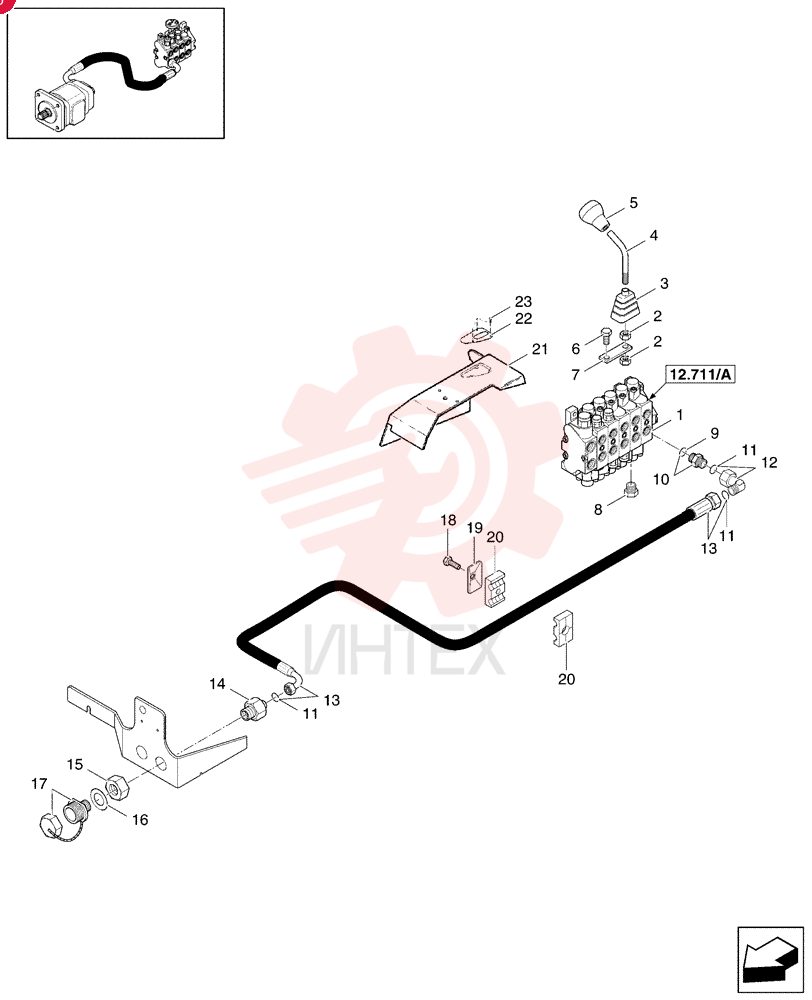 HYDRAULIC VALVE 85807528 (1)