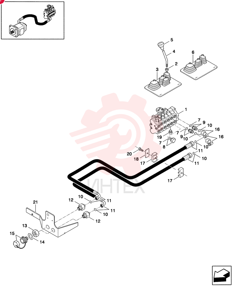 HYDRAULIC VALVE 85807527 (2)