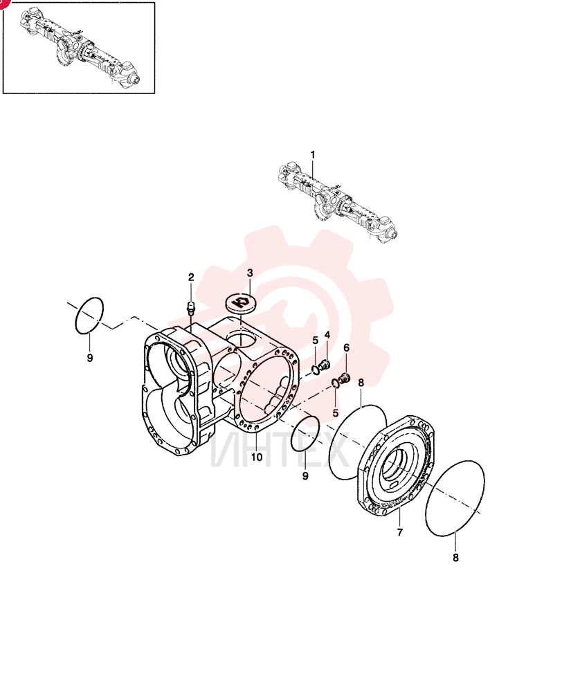 LIVE FRONT AXLE 85806263 (2)