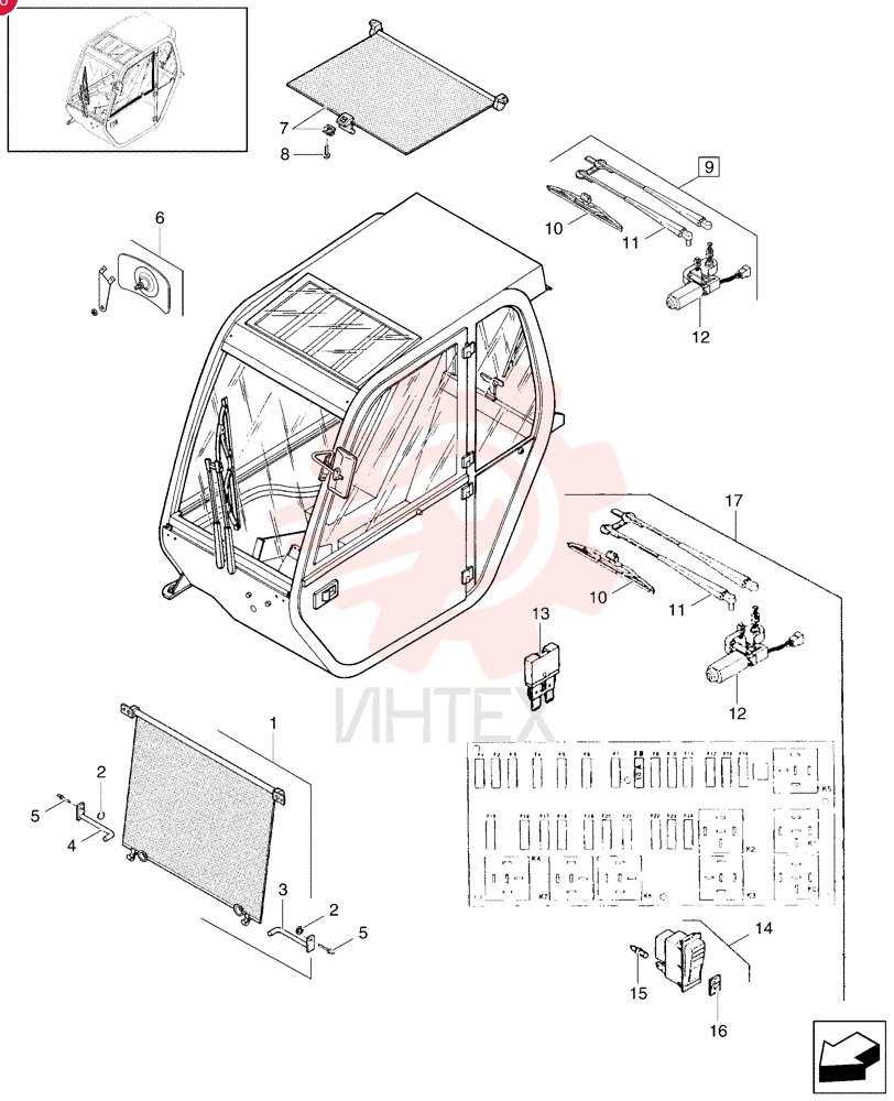 SUN VISOR 85811865